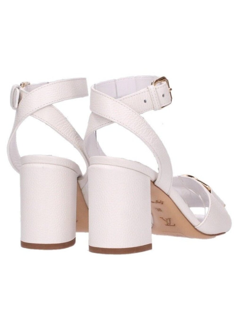 Louis Vuitton Lockit Line Circle Logo Belt Sandals 36 - Picture 2 of 5